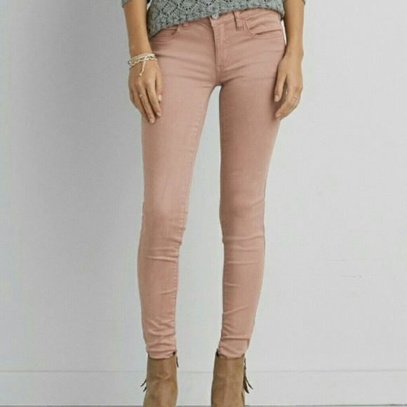 American Eagle Outfitters Denim - 🌹AEO super stretch jeggings ashen pink